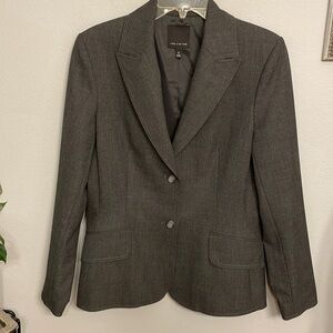Vintage NWOT  Classic Gray Structured Blazer size 10